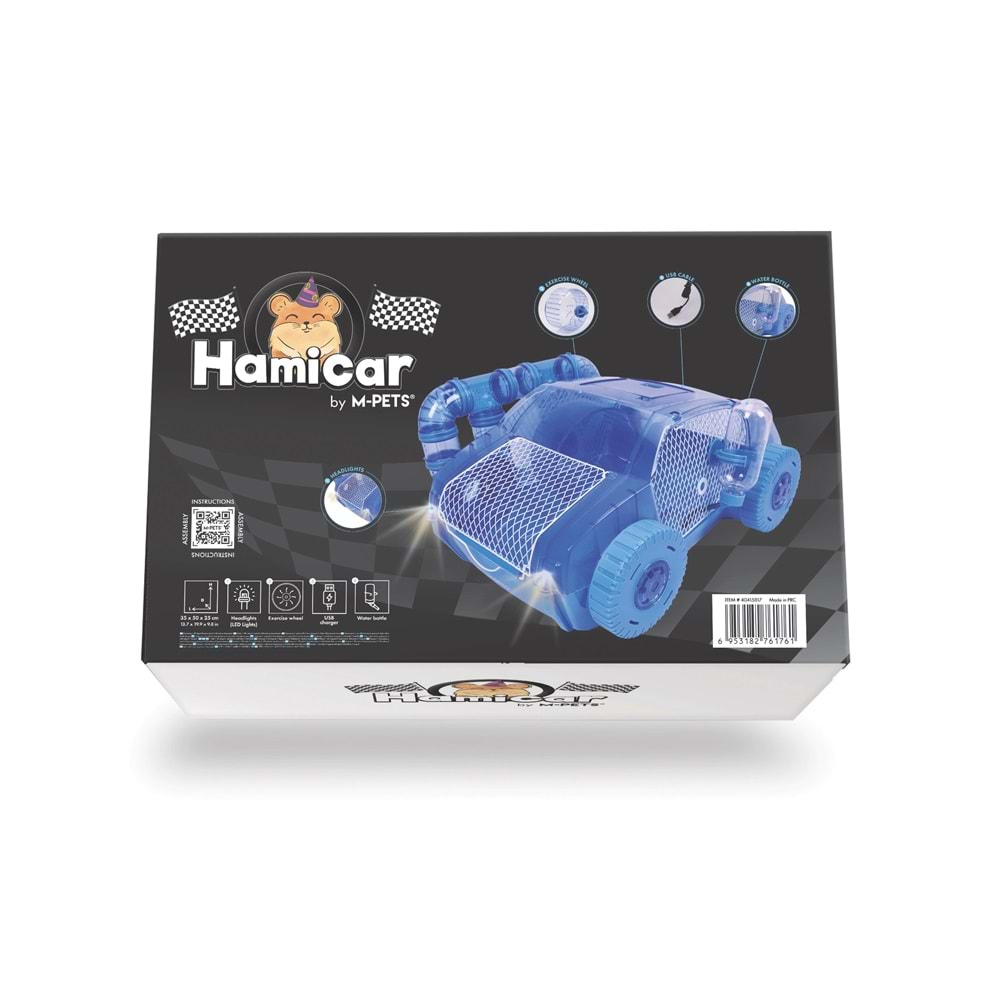 Hamicar Hamster Oyun Kafesi Mavi Brsp-40415817-1