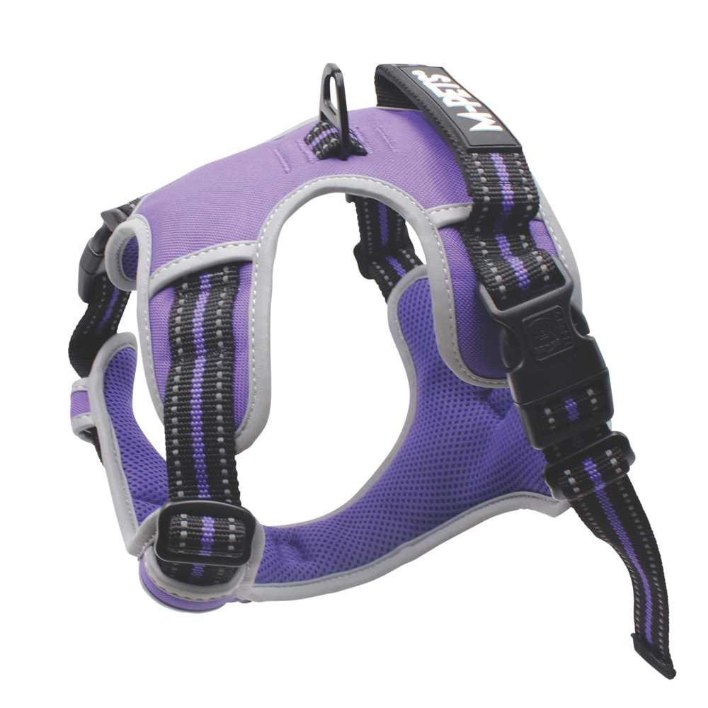 Hıkıng Reflektörlü Soft Sırt Tasması Mor Renk (L) 10854599-3