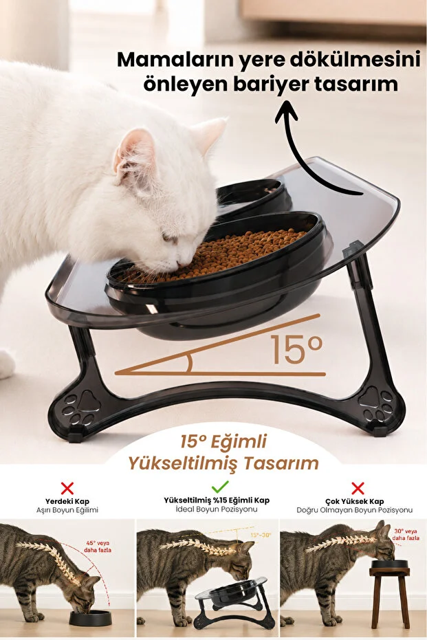 İkili Mama ve Su Kabı Eğimli-2