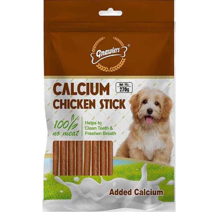 Kalsiyumlu Tavuklu Sitck Köpek Ödül Kemiği 270gr-1