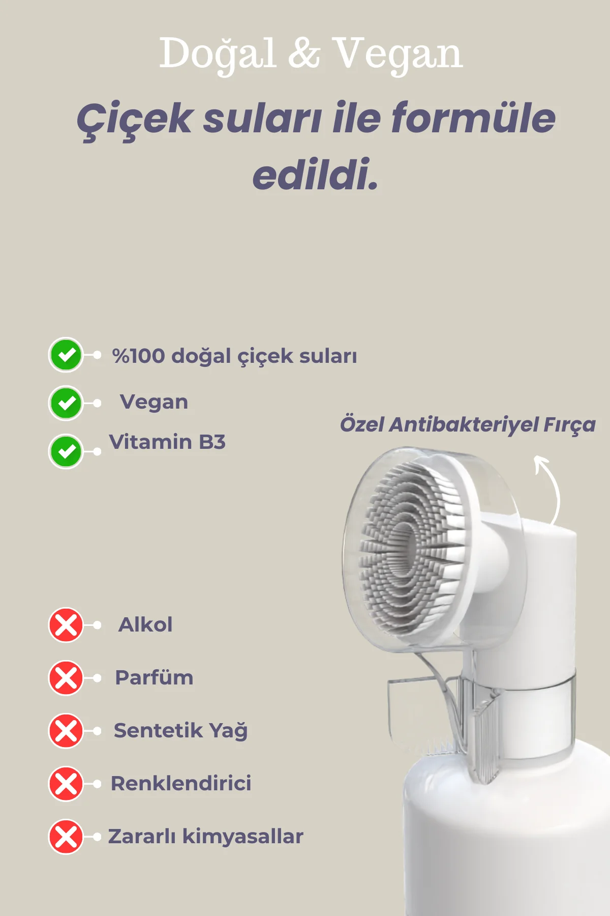 Kedi & Köpek Fırçalı Pati Temizleme Köpüğü-3