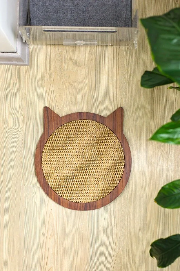 Kedi Desen Tırmalama Matı -3