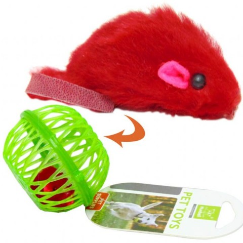 Kedi Oyuncak Fareli Kafes 520-6004-4