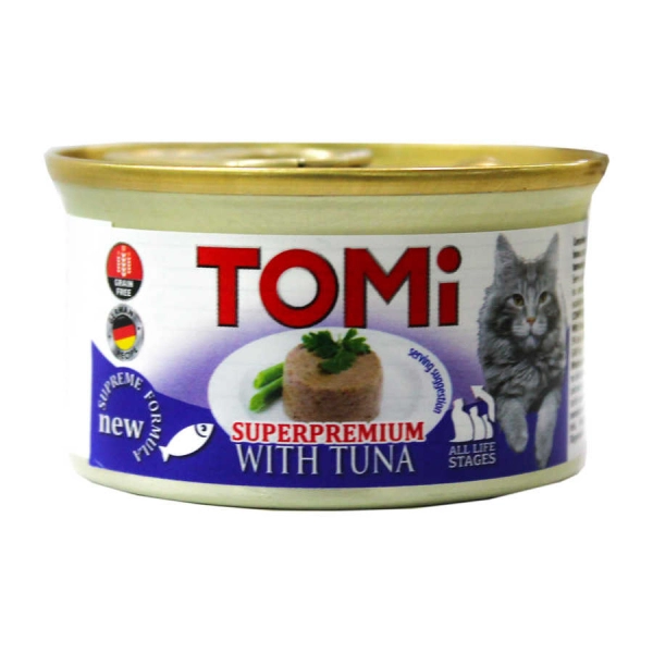 Kedi Ton Balıklı Yaş Mama 85g-1