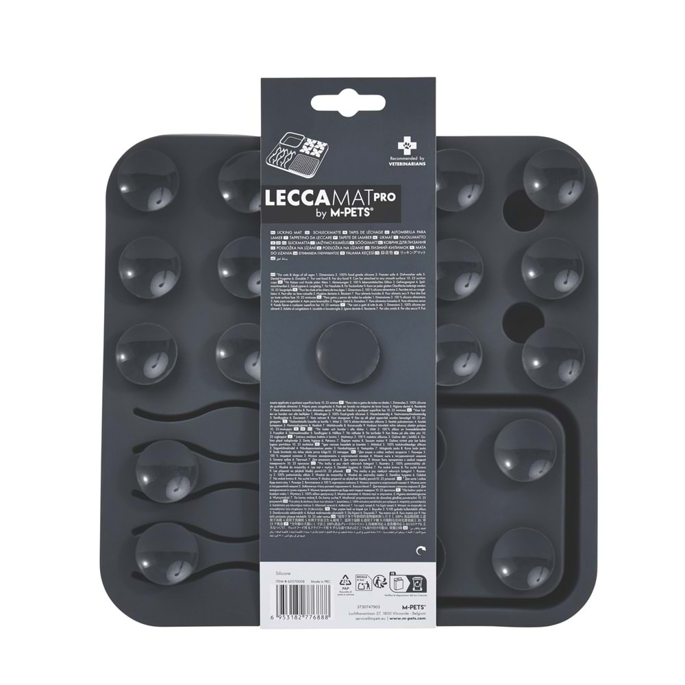 Lecca Pro 4İN1 Yavaş Beslenme ve Yalama Matı Black Brsp-60570008-2