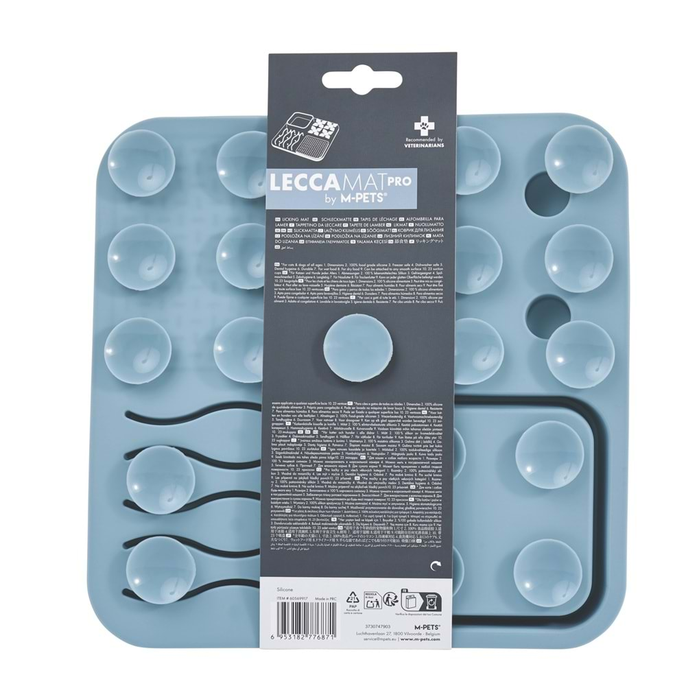 Lecca Pro 4İN1 Yavaş Beslenme ve Yalama Matı Blue Brsp-60569917-2