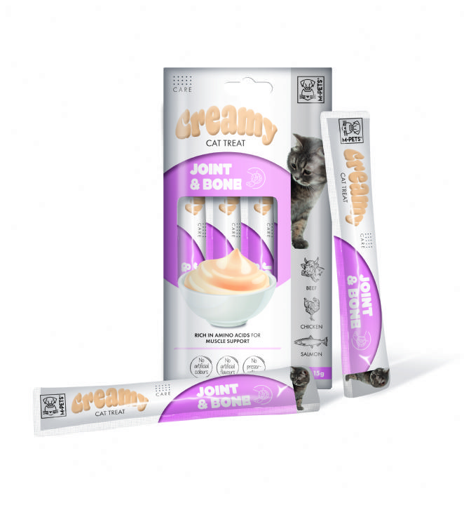 M-Pets Joint & Bone Fonksiyonel Creamy Kedi Ödülü 4x15gr Brsp-19050399-1
