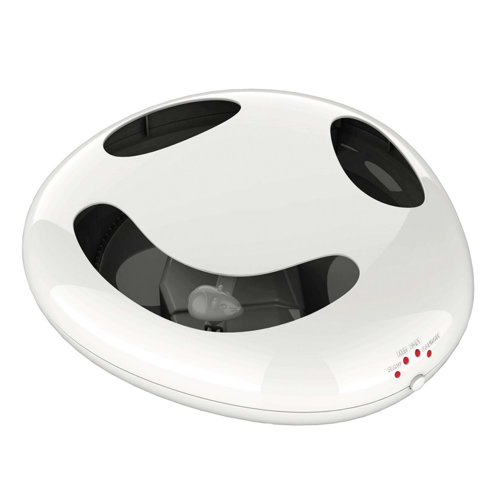 M-pets Pollux İnteraktif Kedi Oyuncağı White brsp-20630999 -1