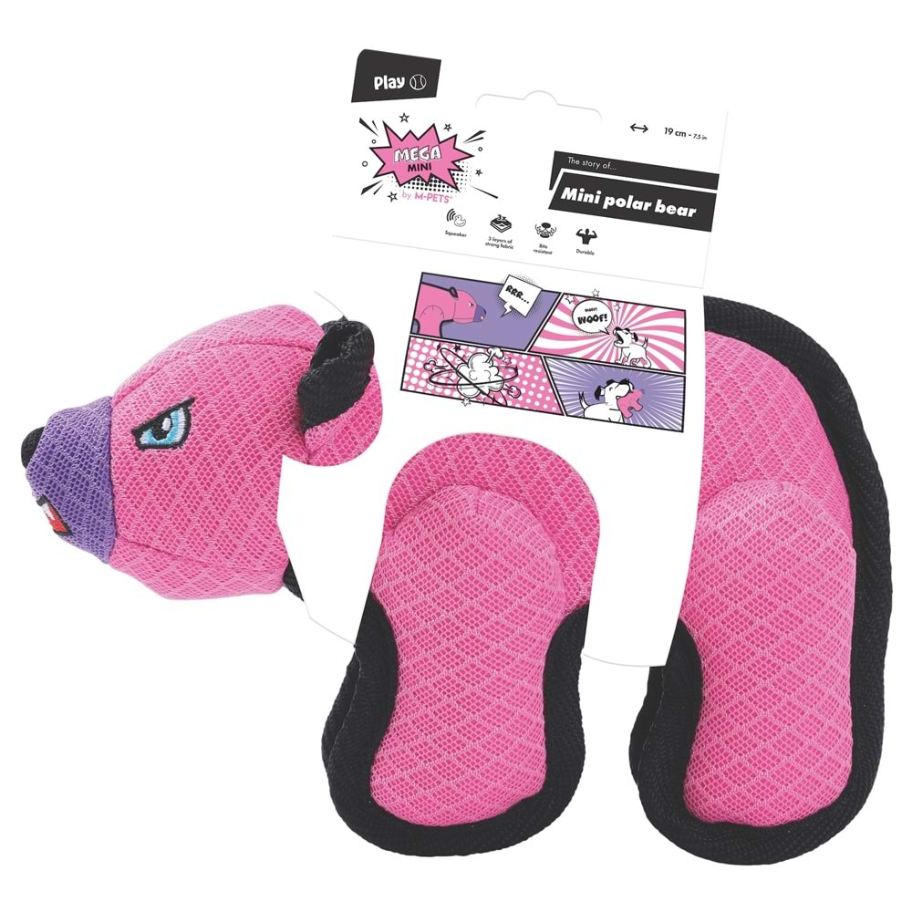 Mega Mini Polar Bear Köpek Oyuncağı Brsp-10674399 -1