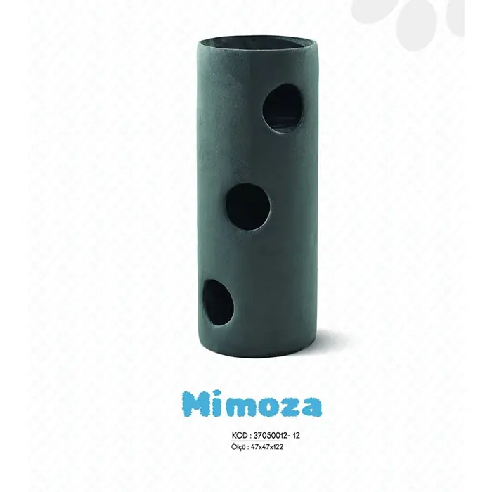 Mimoza Kedi Yuvası Gri-1