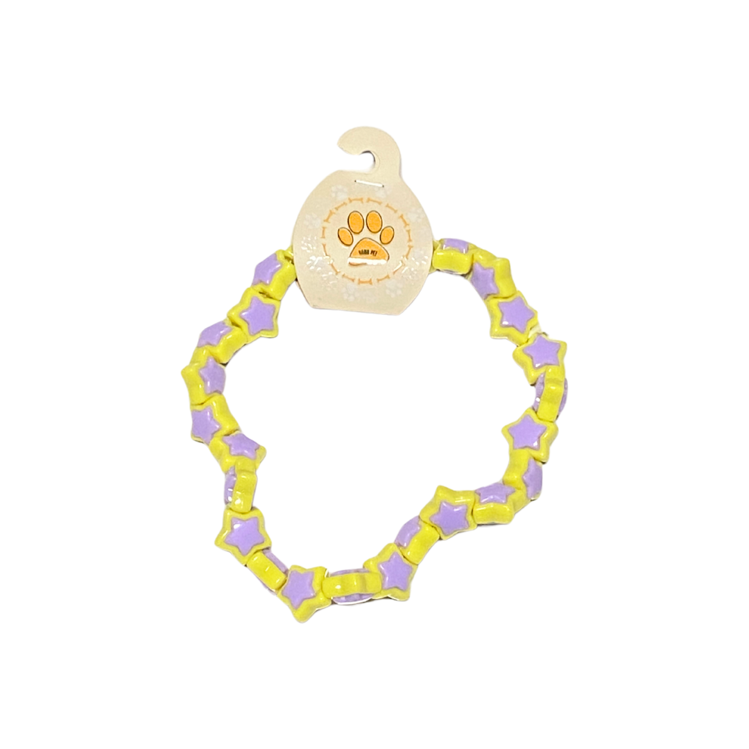 Mor/Sarı Yıldız Kolye XS-1