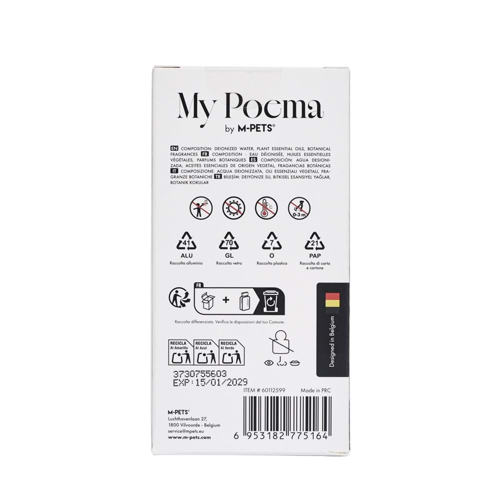 My Poema White Tea Kedi ve Köpek Parfümü 50 ML Brsp-60112599 -4