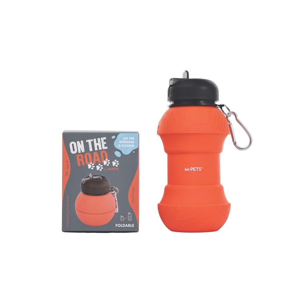 On The Road Katlanabilen Seyahat Suluğu 200-500 ML Turuncu Renk Brsp-10540899-2