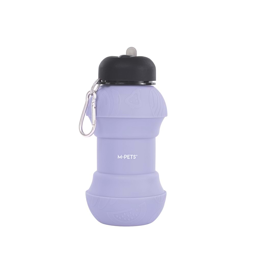 On The Road Katlanabilen Seyahat Suluğu 200-550 ML Mor Renk Brsp-10540999-3
