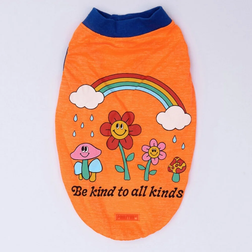 24831 Neon Turuncu Be Kind Tişört M Beden-2