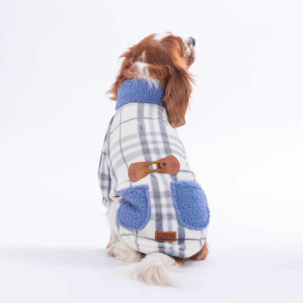 25214-Krem Chicago Checks Ceket L Beden-1