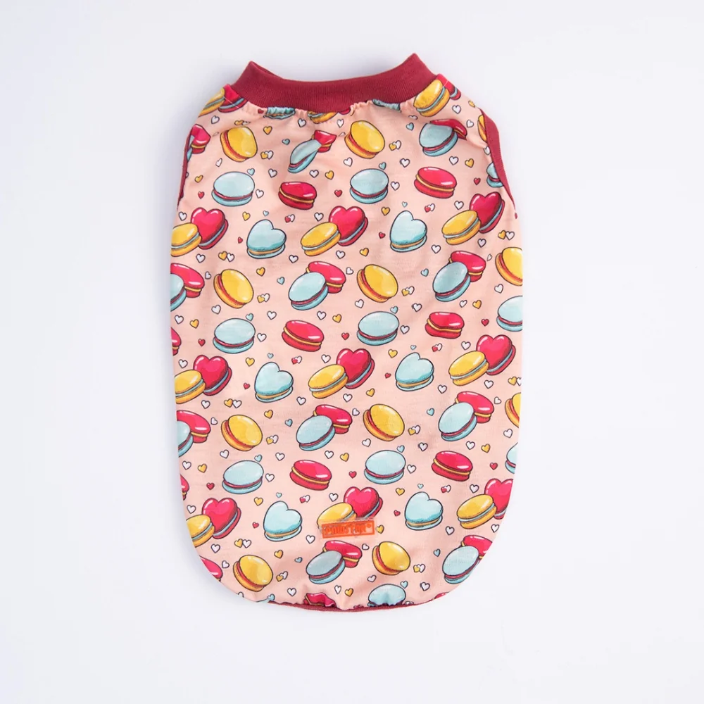 25805 Love Macarons Tişört L Beden-2