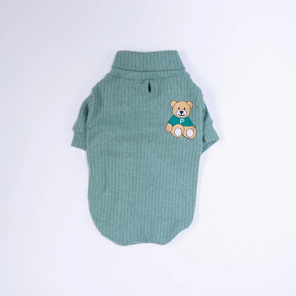 26751 -Yeşil TeddyWood Büyük Sweat 7XL Beden-2