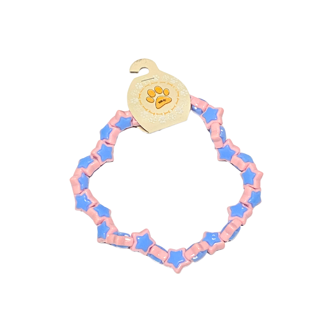 Pembe-Mavi Yıldız Kolye M-1