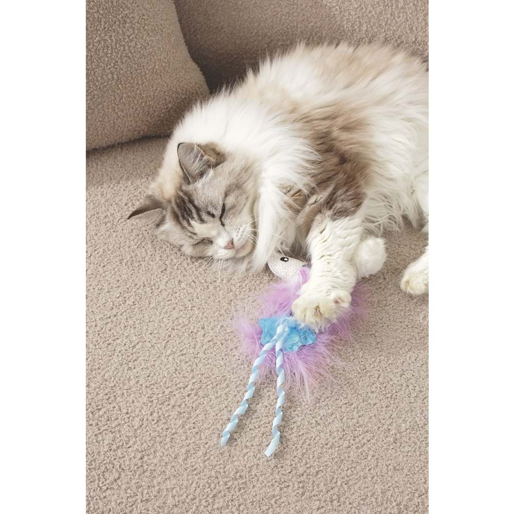 Plume Blue Fish Catnipli Kedi Oyuncağı Brsp-20654899-4