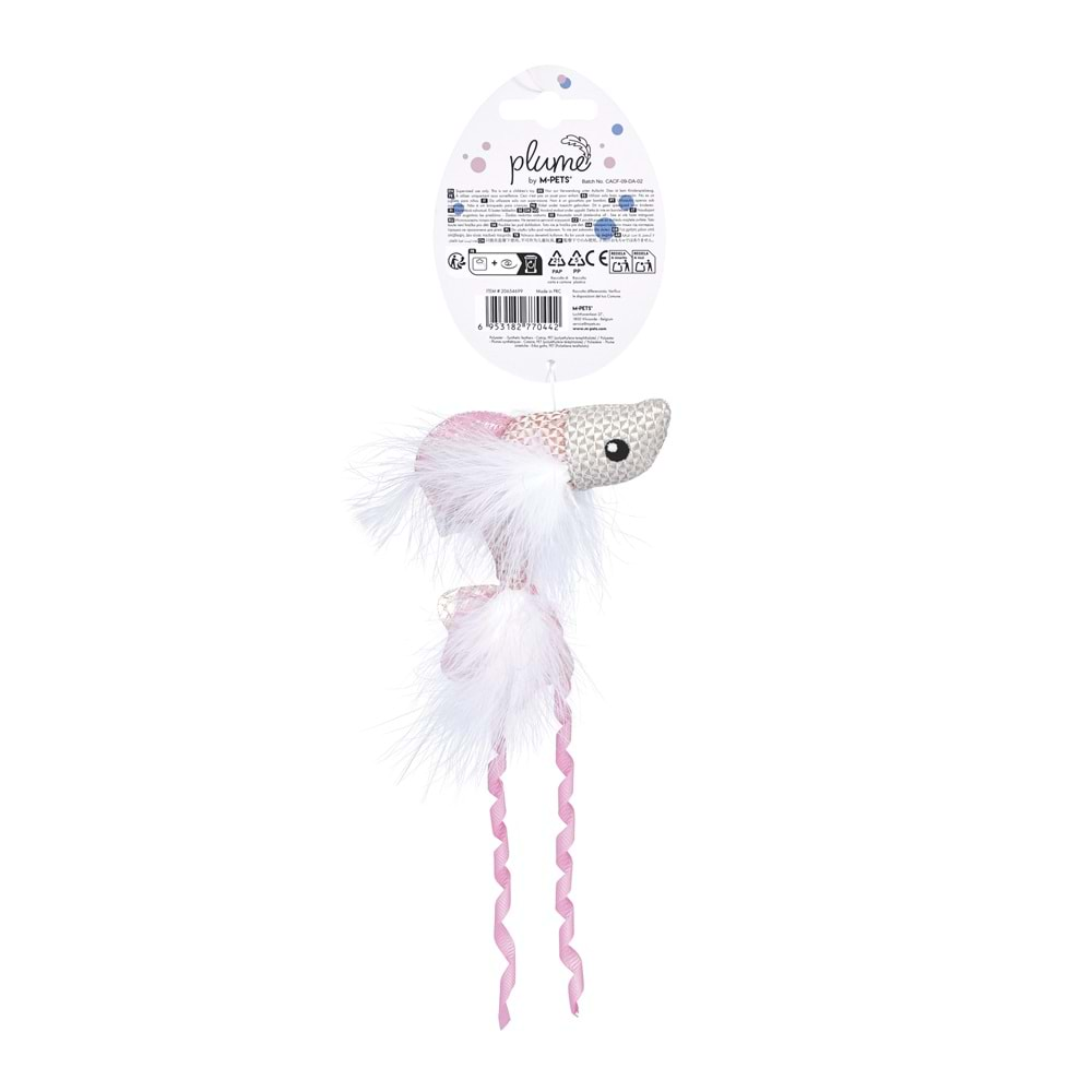 Plume Pink Fish Catnipli Kedi Oyuncağı Brsp-20654699-2