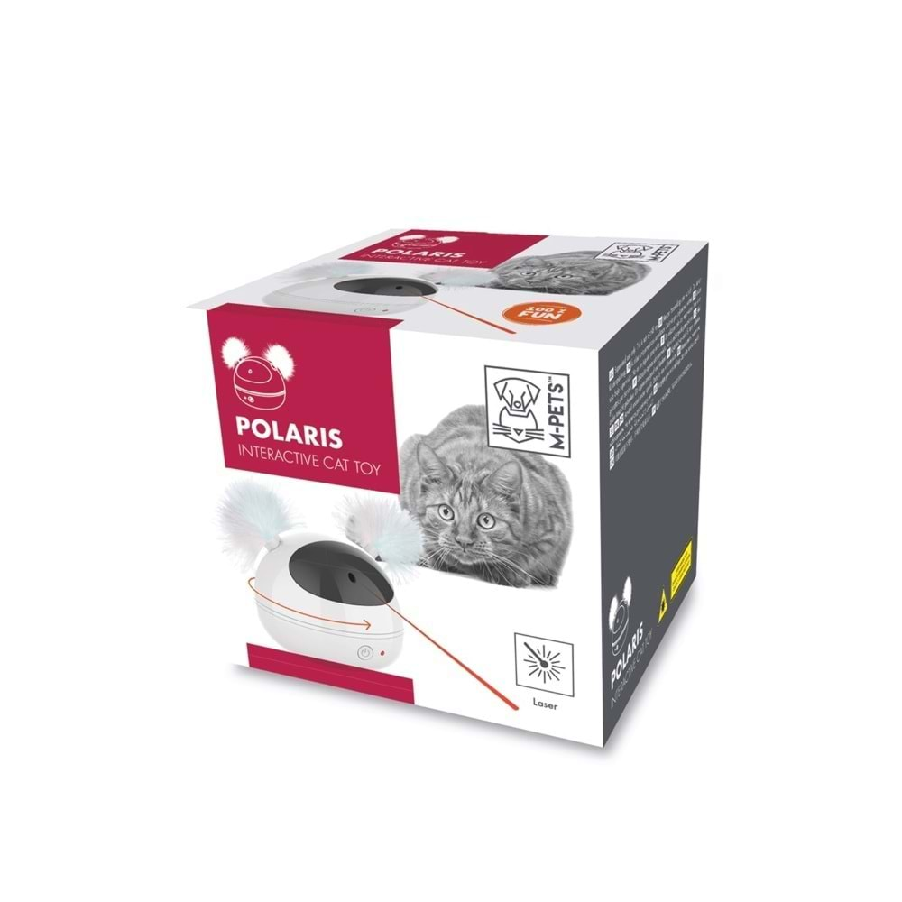 Polarıs İnteraktif Kedi Oyuncağı Beyaz Renk Brsp-20631199-2
