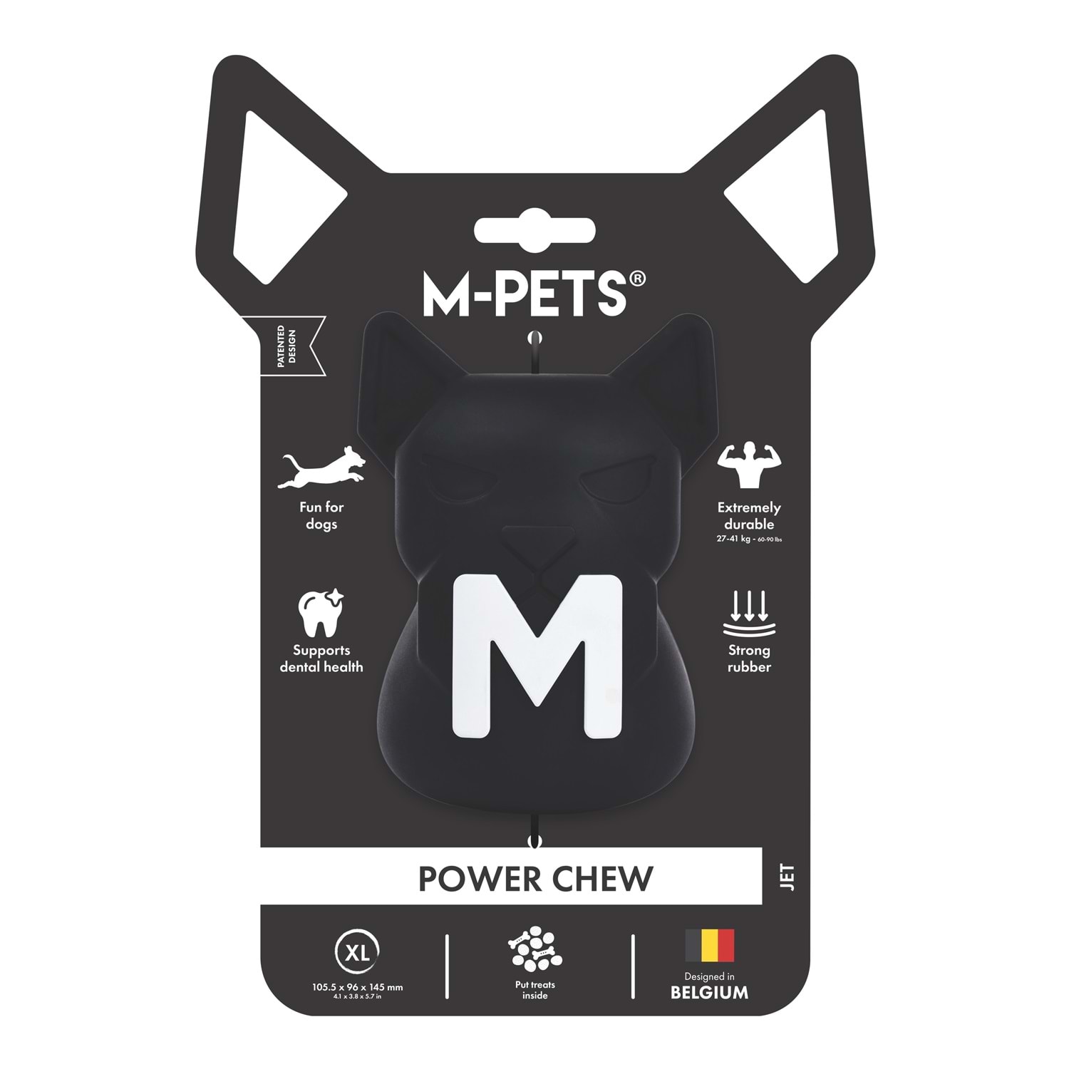 Power Chew Kauçuk Köpek Ödül Oyuncağı Jet (XL) Brsp-10676008-1