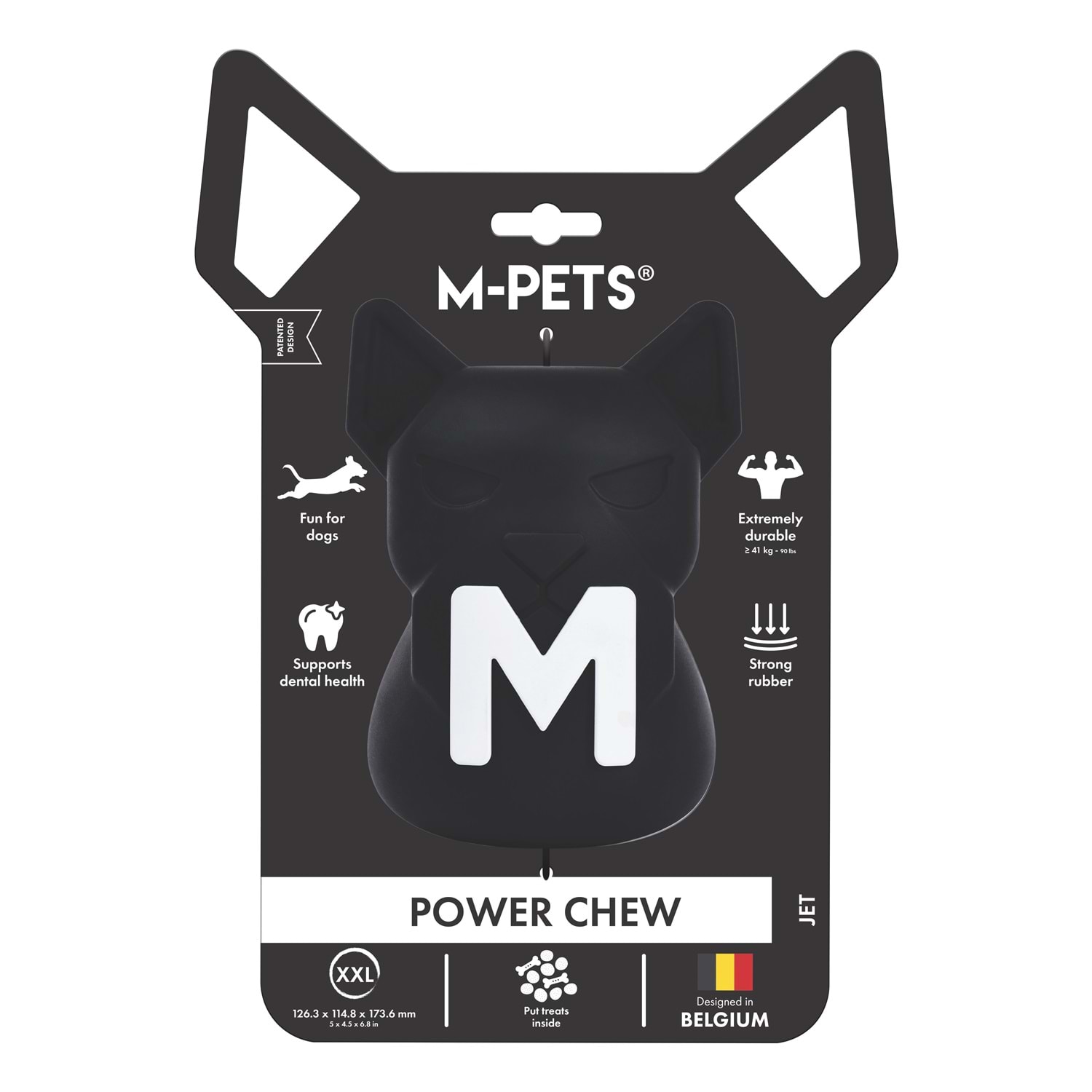 Power Chew Kauçuk Köpek Ödül Oyuncağı Jet (XXL) Brsp-10676108-1