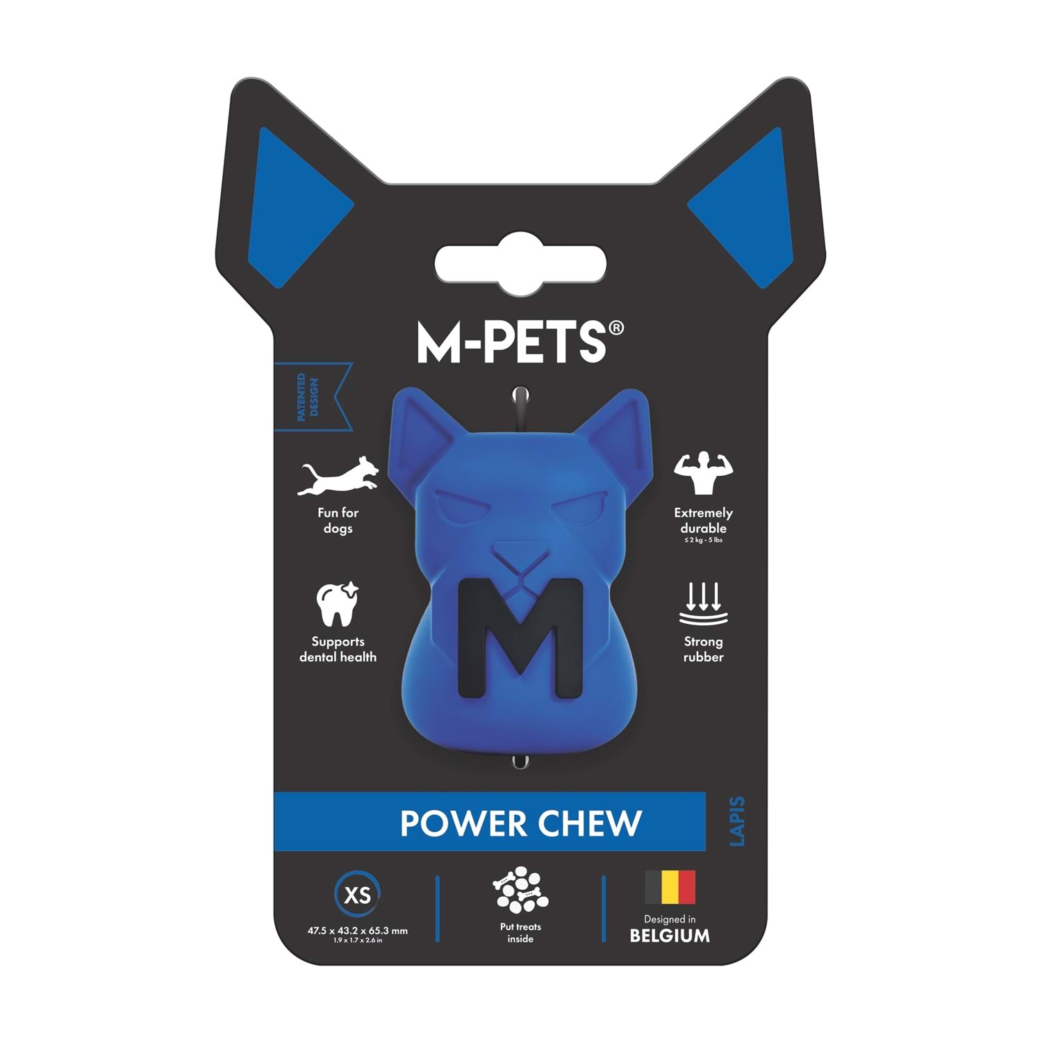 Power Chew Kauçuk Köpek Ödül Oyuncağı Lapis (XS) Brsp-10676217-1