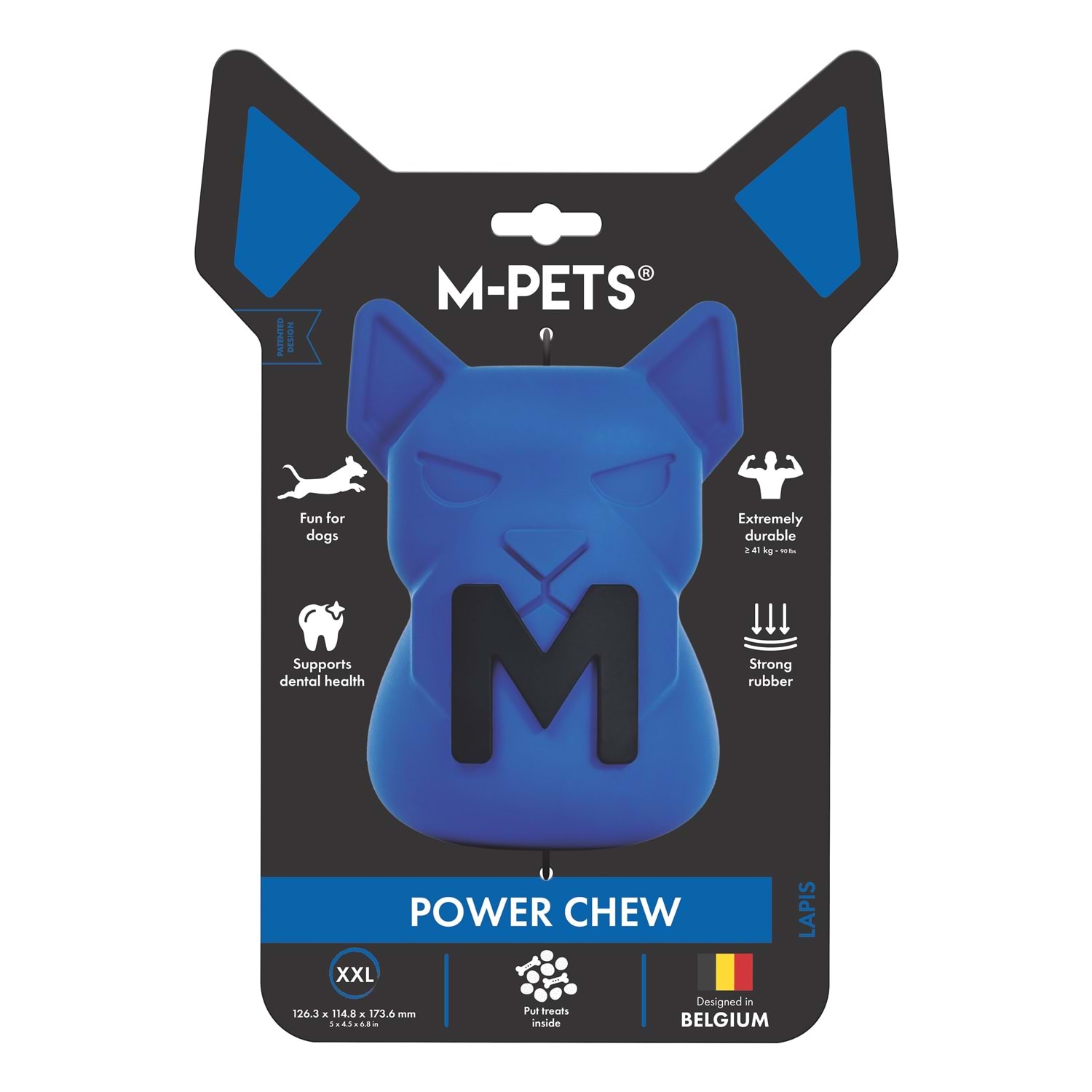 Power Chew Kauçuk Köpek Ödül Oyuncağı Lapis (XXL) Brsp-10676717 -1