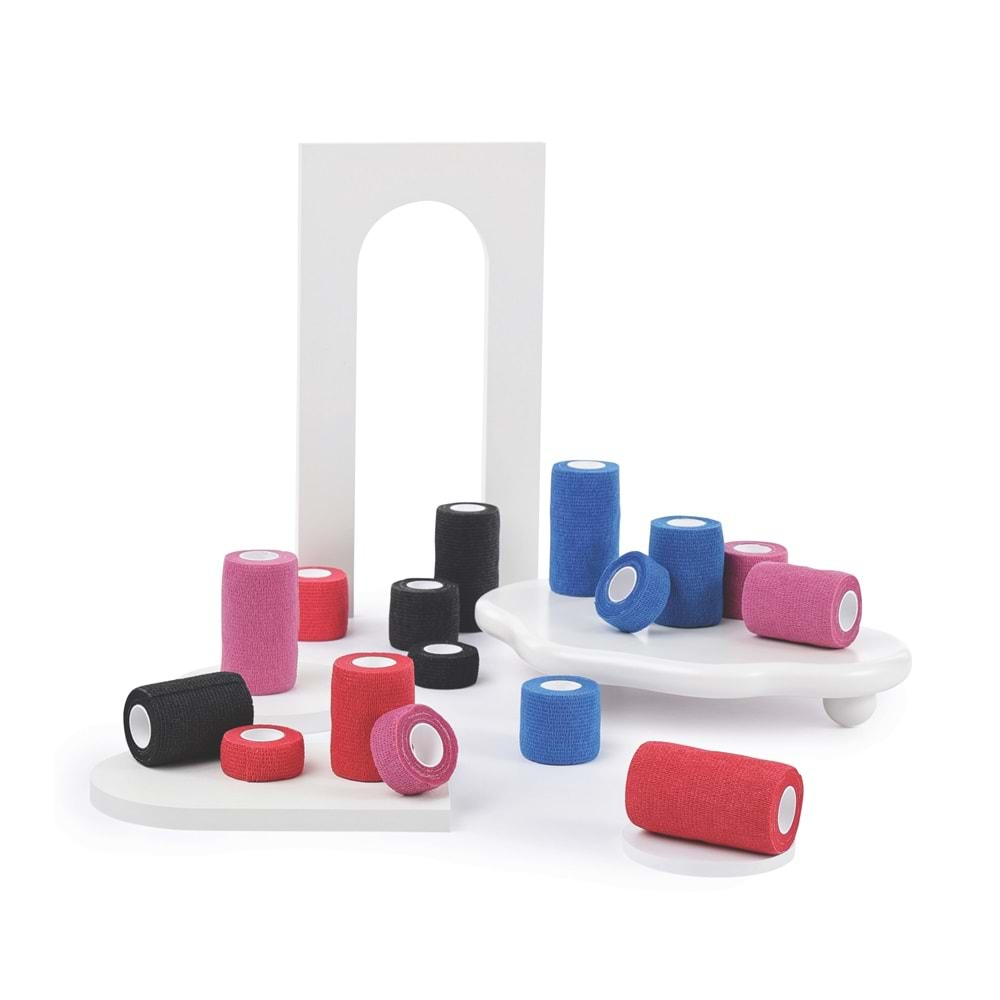 Procare Medikal Bandaj Karışık Renklerde Gönderilecektir 2,5CM X 4,5M-2