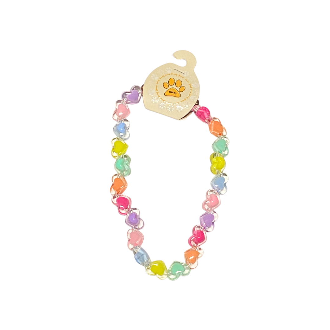 Renkli Kalpli Kolye S-1