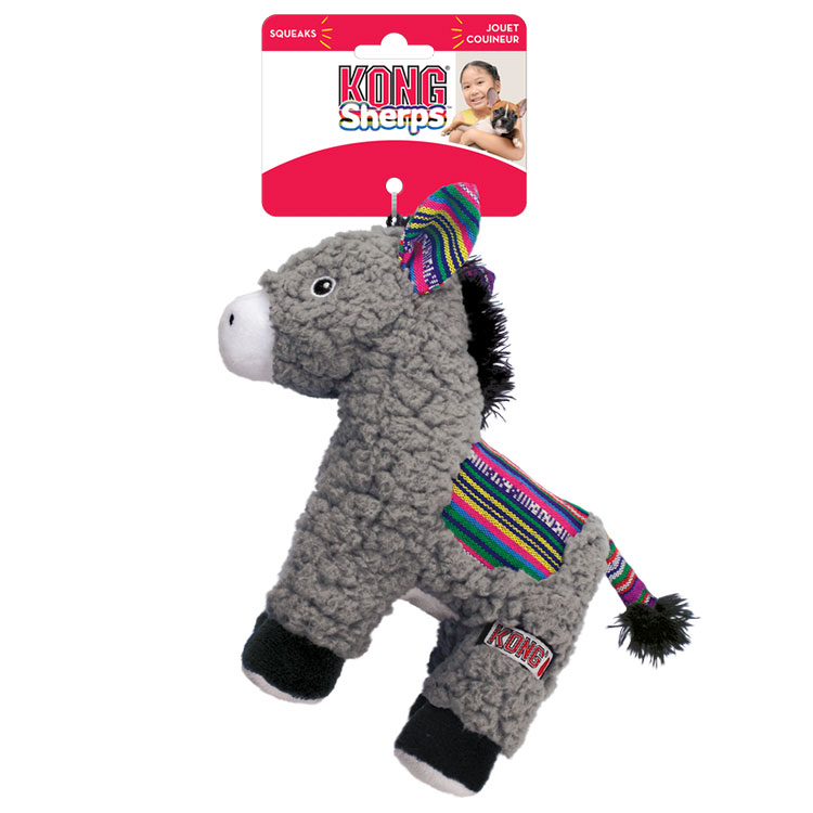 Sherps Eşek Şeklinde Peluş Köpek Oyuncağı M-1