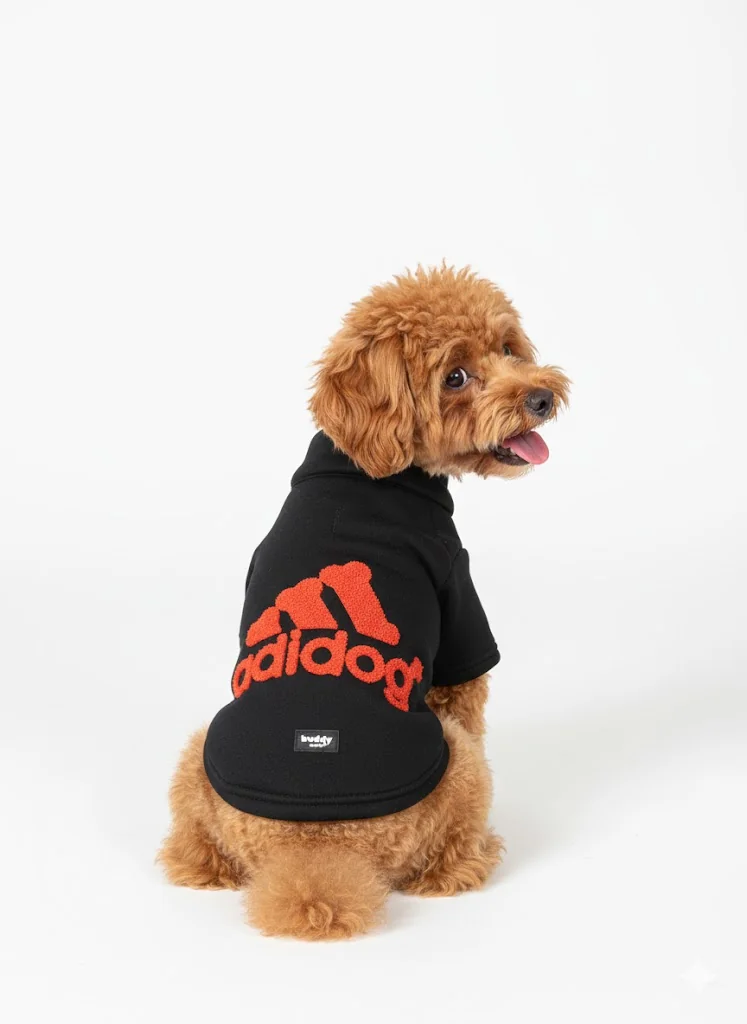 Siyah Hakim Yaka Comfort Fit Köpek Sweat Ceketi (WarmFlex Koleksiyonu) XL Beden-1
