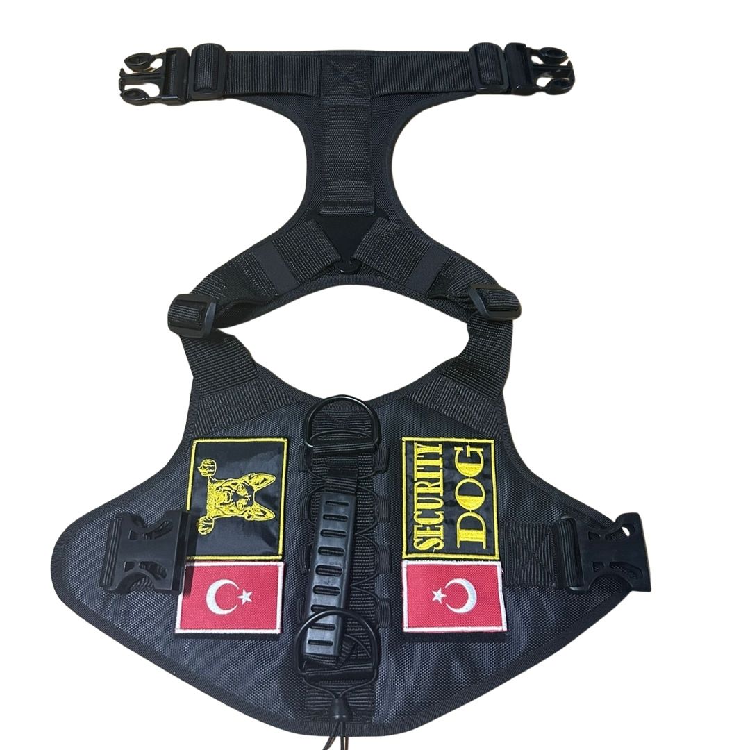 Siyah Renk Taktikal Yelek L Beden-1