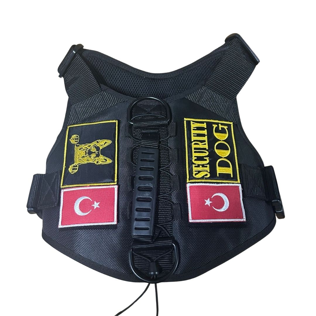 Siyah Renk Taktikal Yelek L Beden-2