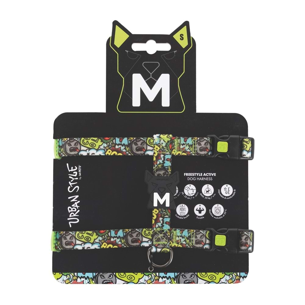 URBAN STYLE MULTİCOLOR ACTİVE KÖPEK GÖĞÜS TASMASI (S) 10869499 -1
