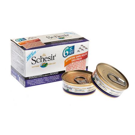   Jelly Ton Balığı ve Sığır Eti Jöle İçinde Yetişkin Kedi Konservesi Multipack 6x50gr  ADP-C106-753021