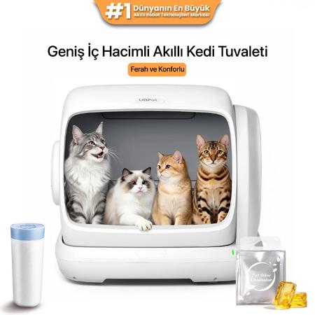  C41 Akıllı Otomatik Kedi Tuvaleti