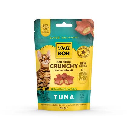  Cruncy İçi Dolgulu Ödül Bisküvisi Ton Balıklı 60gr