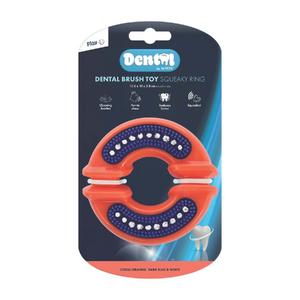  Dental Squeaky Ring Diş Fırçalı Köpek Oyuncağı Brsp-10677199