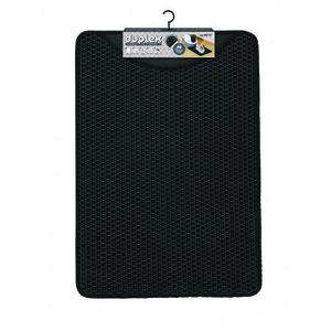  DUPLEX ELEKLİ KEDİ KUMU PASPASI SİYAH 45X65CM BRSP-20118108 