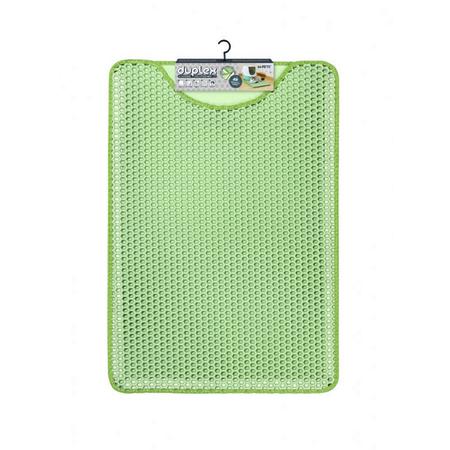  DUPLEX ELEKLİ KEDİ KUMU PASPASI YEŞİL 45X65CM brsp-20118008 
