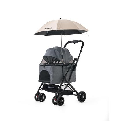  Kedi & Köpek Arabası Şemsiyesi, Bej, 84x64x92 cm ZSU-BJ
