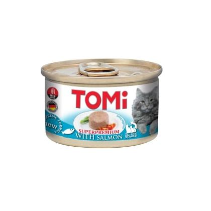  Kedi Somonlu Yaş Mama 85g