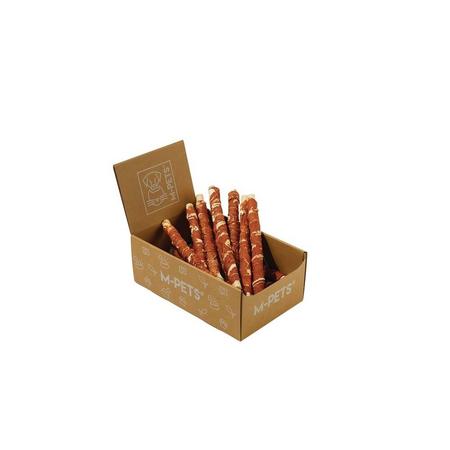  M-Pets Bite Delight Salmon With Codfish Wrap 28cm Köpek Ödülü 2kg brsp-19050599