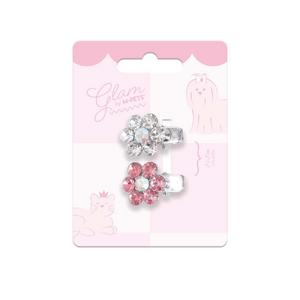  Glam Köpekler İçin Aksesuar Toka Pink/White brsp-60901499