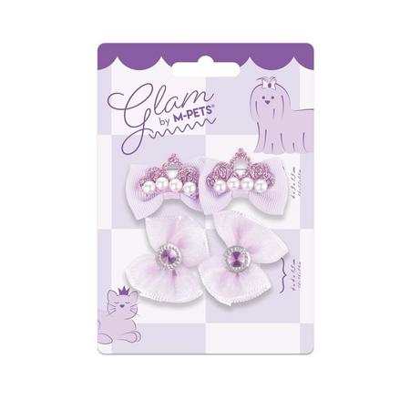  M-Pets Glam Köpekler İçin Aksesuar Toka Purple brsp-60900499