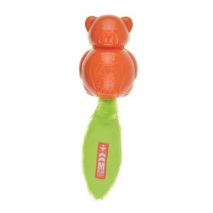  ON/OFF TEDDY KÖPEKLER İÇİN KAUÇUK OYUNCAK ORANGE/GREEN  BRSP-10631499 