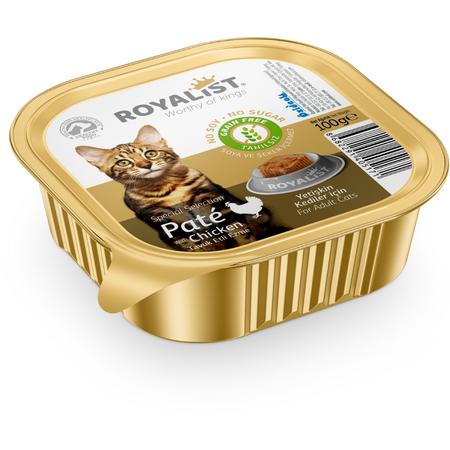  Royalist Kedi Tavuk Etli Kedi  Ezme Konserve  100 Gr 003608